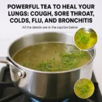 Une Boisson Matinale qui Change la Vie pour Éliminer le Mucus Pulmonaire, la Toux Sèche, la Sinusite, la Bronchite et les Maux de Gorge